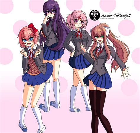 doki fanart|doki dokie literature fanart.